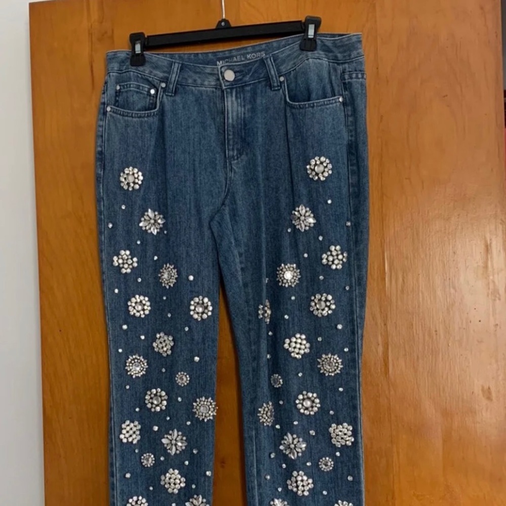 Michael Kors embellished Jeans